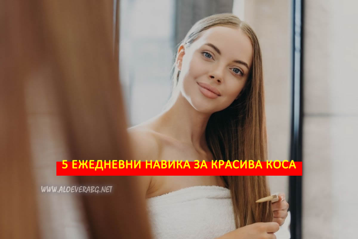 5 Ежедневни Навика за Красива коса!