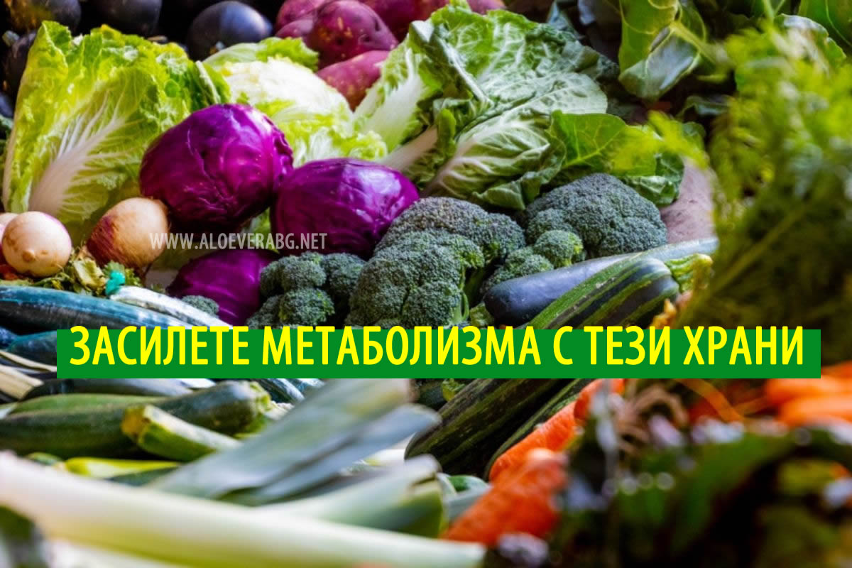Засилете Метаболизма с Тези Храни!