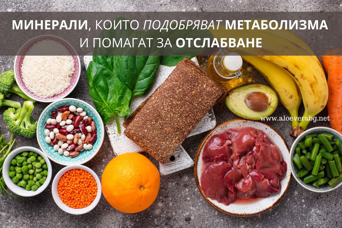 5 Минерала, които подобряват Метаболизма и Помагат за Отслабване