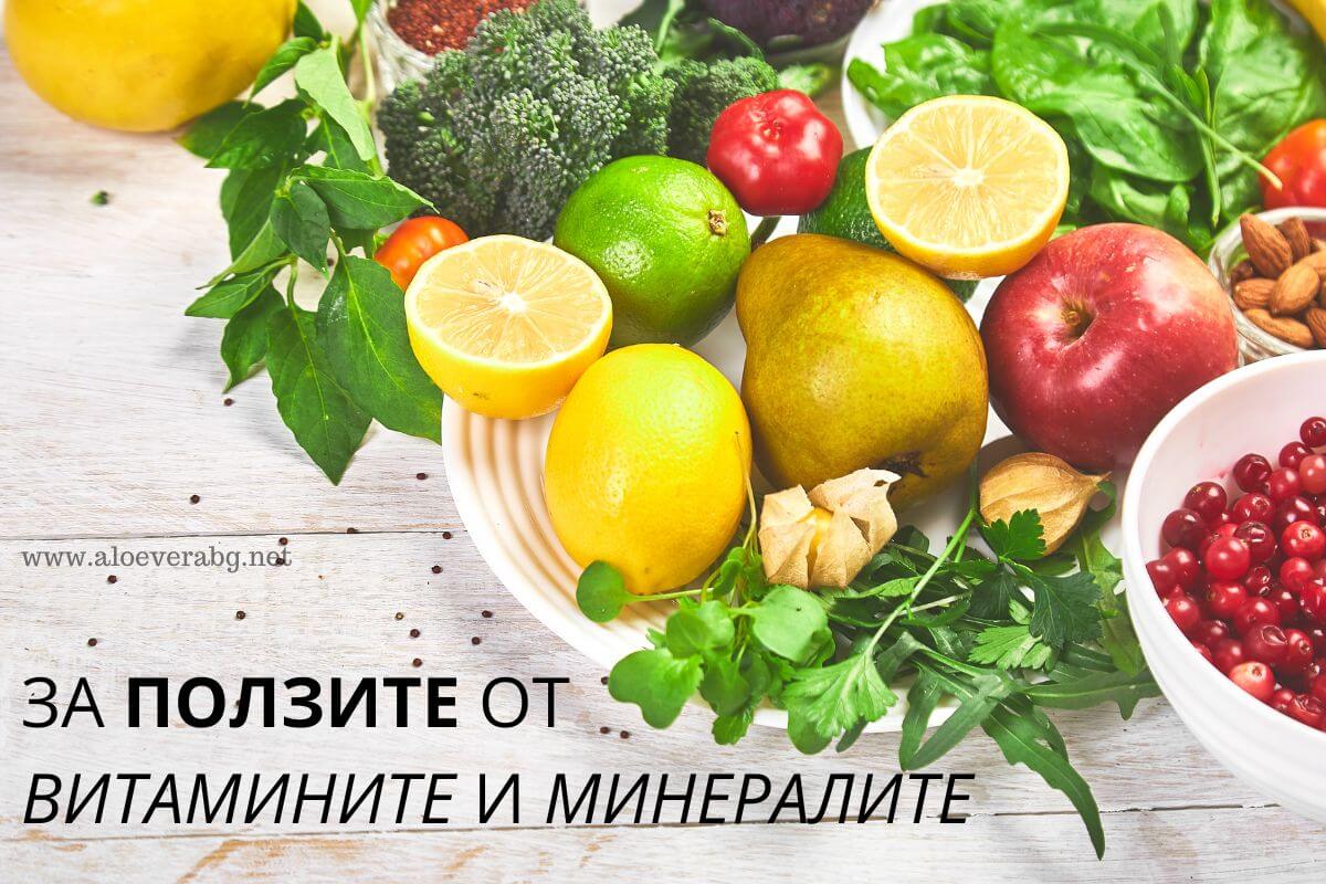 За Ползите от Витамините и Минералите