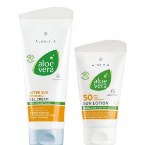 Aloe Vera Слънцезащитен Комплект за Светла, Чувствителна кожа LR