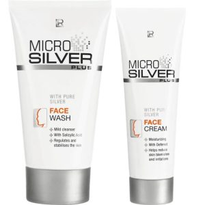 Комплект за Почистване на Проблемна Кожа на Лицето MICROSILVER PLUS LR