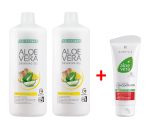Комплект Aloe Vera Гел за Пиене за Имунната Система + Крем Концентрат Алое Вера при Кожни проблеми