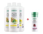 Комплект за Имунната система Aloe Vera Immune Plus Троен комплект + Течни витамини Vita active
