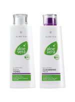Комплект за нежно почистване на лицето Aloe Vera