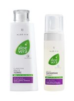 Почистващ Комплект за Лице за Свежа и Сияйна Кожа LR Aloe Vera