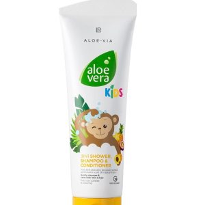 Детски Душ-Гел, Шампоан и Балсам 3в1, Aloe Vera Kids