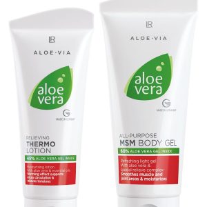 Комплект за Жизненост при Схващания и Болки в Ставите и Врата Aloe Via LR
