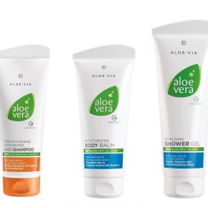 Комплект за Укрепване на Косата и Хидратация на Тялото Aloe Via LR