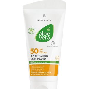 Слънцезащитен Anti-aging Флуид с фактор 50, Aloe Vera LR