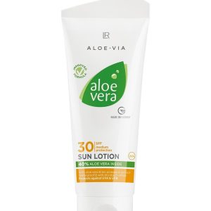 Слънцезащитен Лосион за Хора с Лек тен, фактор 30 Aloe Via LR