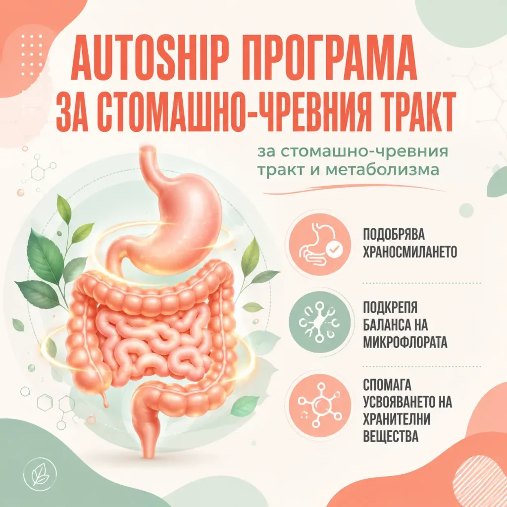lr austoship за стомашно чревния тракт и метаболизма